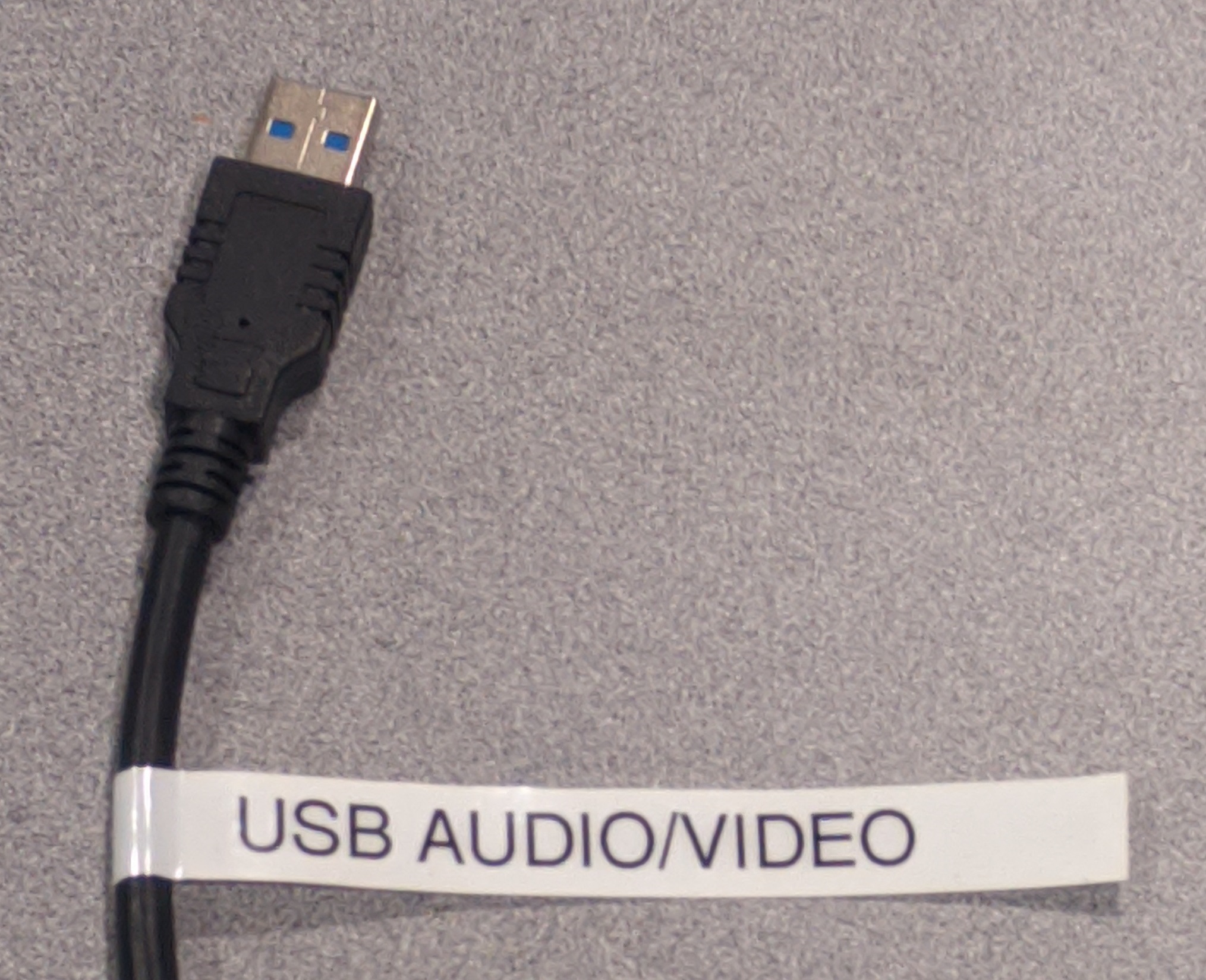 USB Audio and Video cable